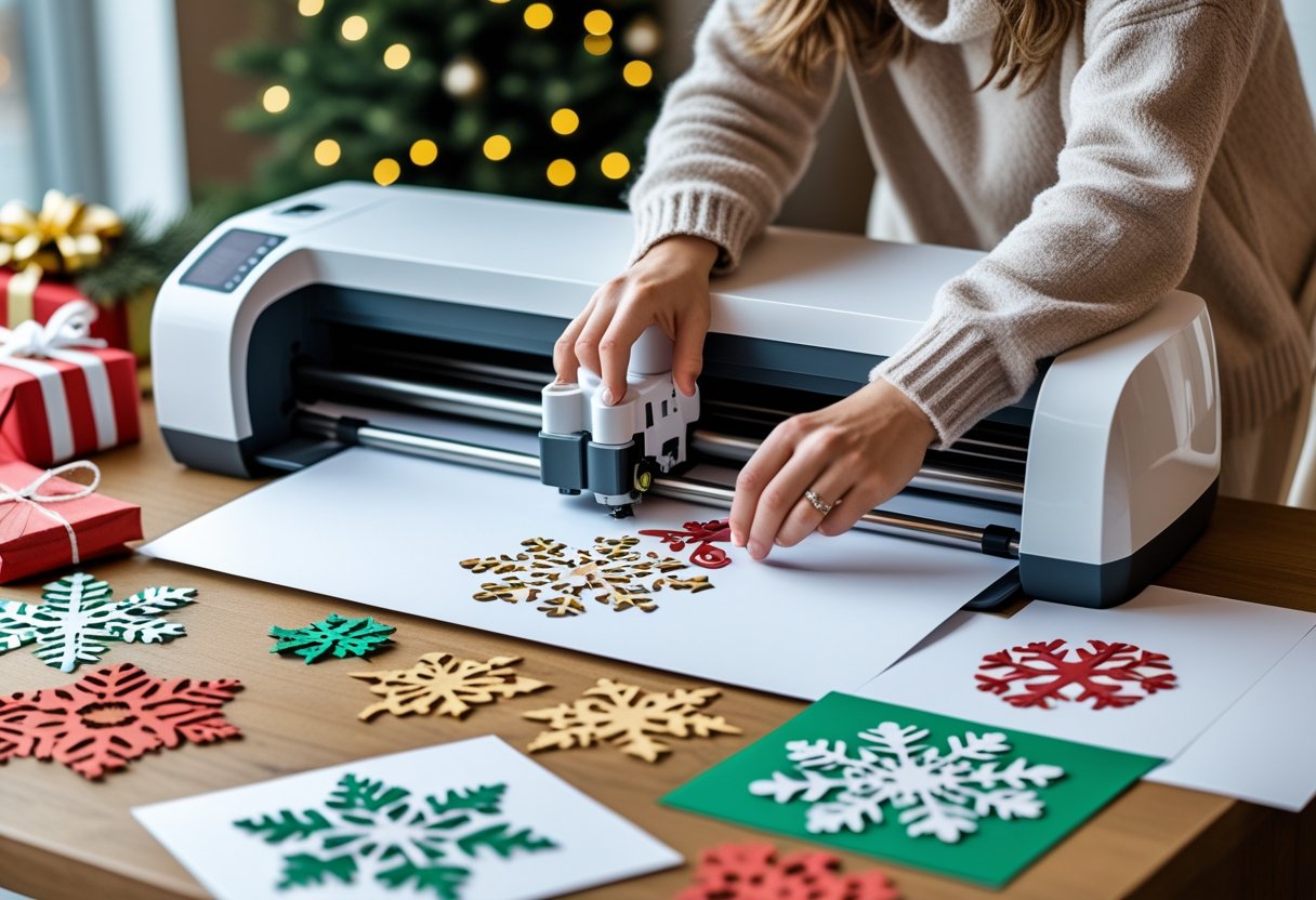 Sådan laver du kreative juleklip ideer med en skæremaskine